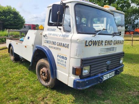1979 Ford 4x2 Speclift Recovery Vehicle