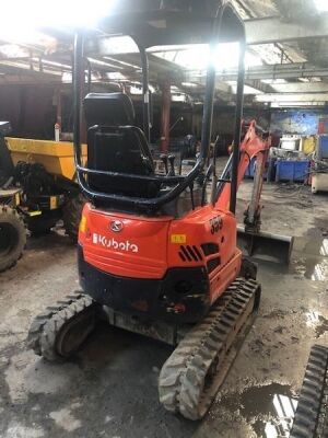 2016 Kubota U17-3 Mini Digger - 3