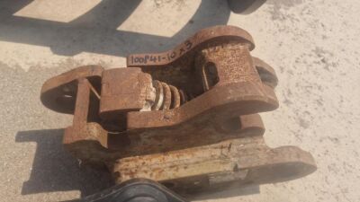 2 x Mini Digger Manual Quick Hitch's - 6