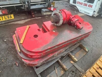4x Slab Weights & Hydraulic Drive