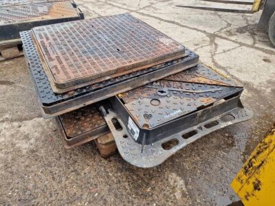 Quantity of Steel Manhole Covers - 3