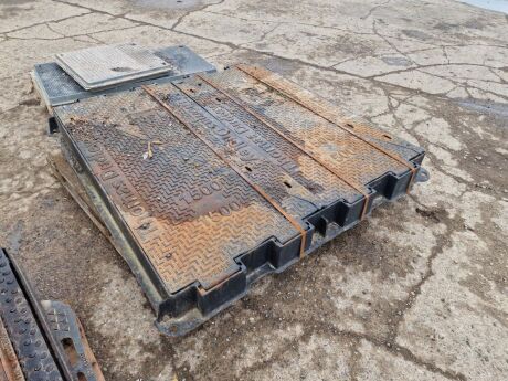 Large Manhole Cover Approx 5ft Square