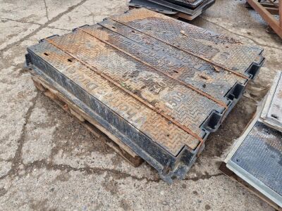Large Manhole Cover Approx 5ft Square - 3