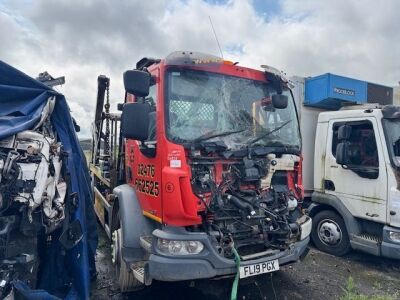 2019 DAF LF260 4x2 Telescopic Skip Loader