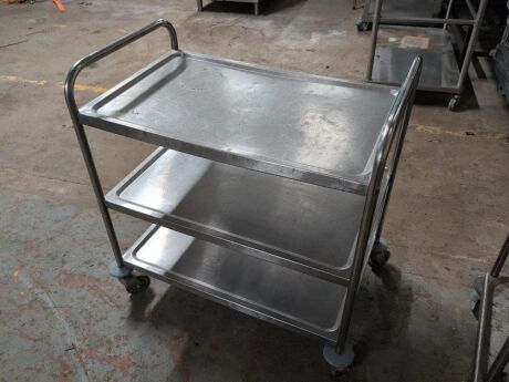 Stainless Steel Catering Trolley