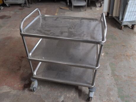 Stainless Steel Catering Trolley