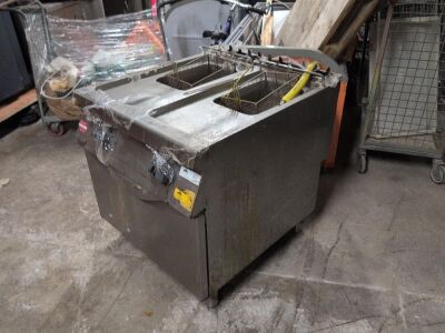 Zanussi Stainless Steel Commercial Fryer