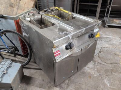 Zanussi Stainless Steel Commercial Fryer - 3