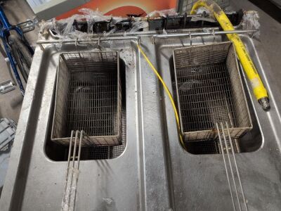 Zanussi Stainless Steel Commercial Fryer - 4