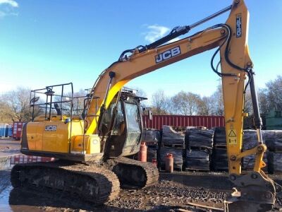 2019 JCB JS130LC+4F Excavator - 2