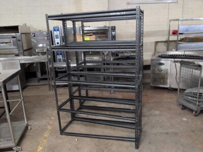 Set of 3 Metal Racking Units - 2