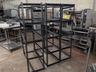 Set of 3 Metal Racking Units - 3