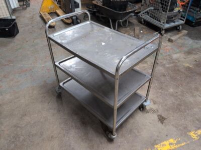 Stainless Steel Catering Trolley