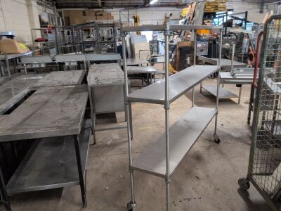 Stainless Steel Trolley Shelving - 2