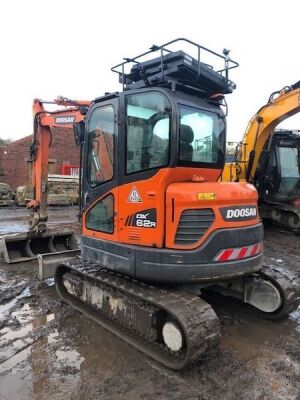 2019 Doosan DX62R-3 Excavator - 3