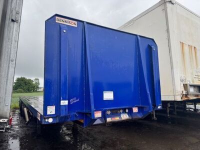 Dennison Tri Axle Flat Trailer