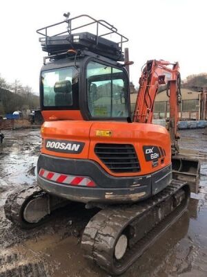 2019 Doosan DX62R-3 Excavator - 4