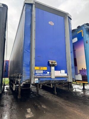 2015 Cartwright Tri Axle Curtainside Trailer