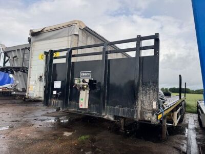 2014 SDC Tri Axle Flat Trailer