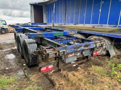 2010 SDC Tri Axle Sliding Skeletal Trailer