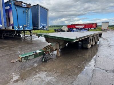 2002 Wraith Triaxle Drawbar Trailer