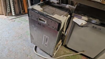 240v Bosch SRV43M03GB Integrated Dish Washer