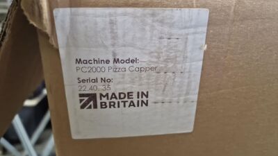 New 240v Mantle PC2000 Pizza Capper - 5