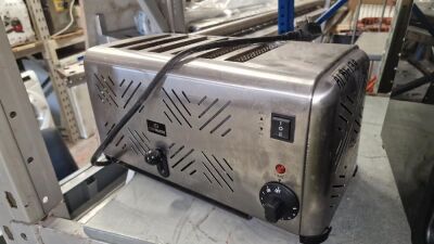 240v Bunzl Lockhart 6 Slot Toaster