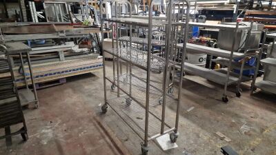 Temp Rite Mobile Shelving Rack
