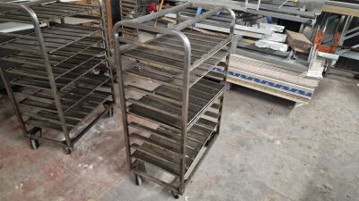Stainless Steel Mobile Shelving Unit - 3
