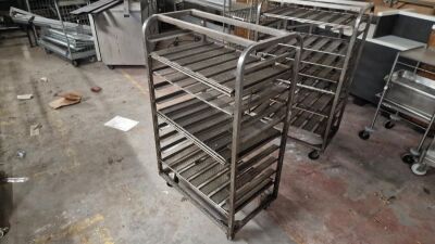 Stainless Steel Mobile Shelving Unit - 4