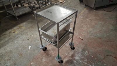 Mobile Stainless Steel Trolley - 3
