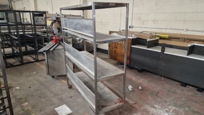 Mobile Stainless Steel Shelving Unit - 3