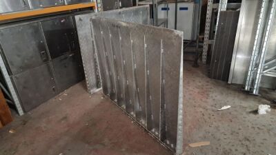 Pair of Aluminium Checkered Plate Ramps - 3