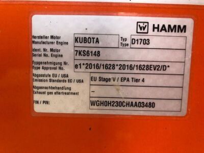 2020 Hamm HD12VV Twin Vibro Roller - 16