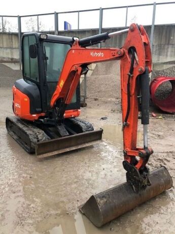 2018 Kubota U27-4 Mini Digger