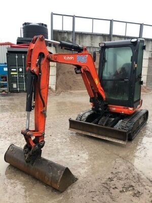 2018 Kubota U27-4 Mini Digger - 2