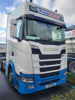 2021 Scania S540 6x2 Mini Midlift Tractor Unit