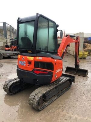 2018 Kubota U27-4 Mini Digger - 4