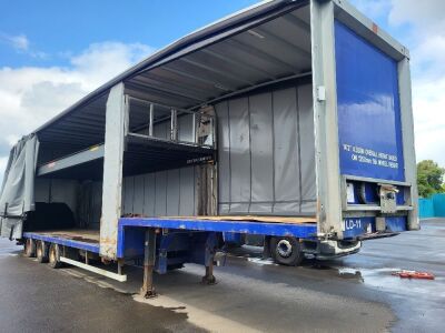 2011 SDC Triaxle Double Deck Curtainside Trailer