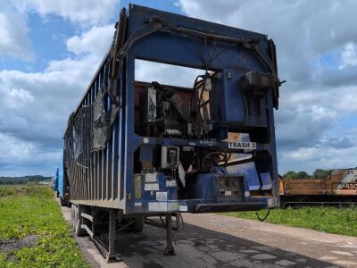 Montracon Triaxle Scrap Spec Ejector Trailer