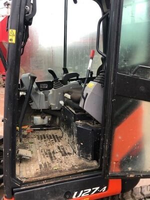 2018 Kubota U27-4 Mini Digger - 15