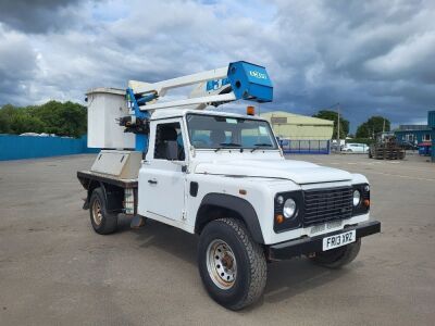2013 Land Rover 110 Defender 2.2 TDCi c/w Socage A314 Cherry Picker