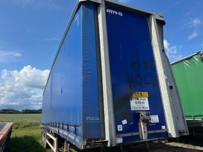 2013 SDC Triaxle Curtainside Trailer
