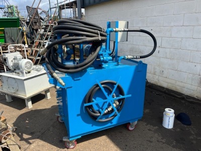 Portable 415V AC Diesel/Hydraulic Oil Transfer Tank 