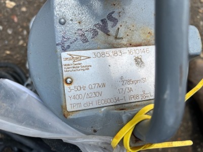 Flight 3085.183 Submersible Pump  - 2