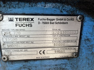 2006 Fuchs MHL 320 Waste Handler  - 24
