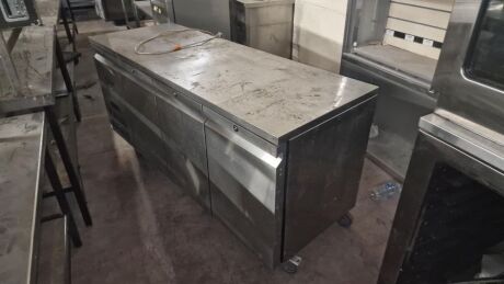 240v Williams HJC3SA R1 Jade Commercial Wheeled Refrigerator
