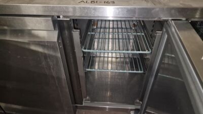 240v Williams HJC3SA R1 Jade Commercial Wheeled Refrigerator - 3