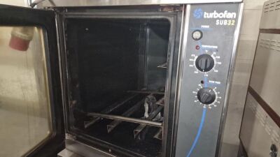 3 Phase Moffat E32SUB Turbo Fan Bakeoff Oven and Proofer - 7